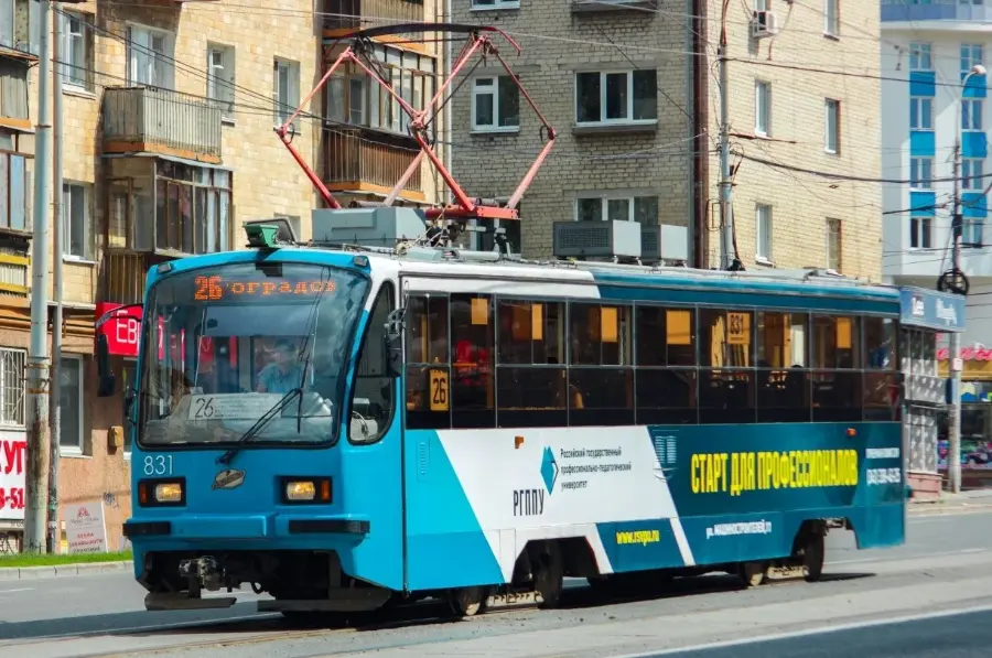Популярный трамвайный маршрут закрыли в Екатеринбурге