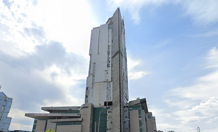 Часть недостроенного небоскреба «Призма» снесут в Екатеринбурге
