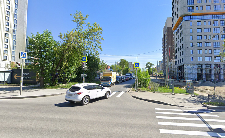 Улицу Циолковского снова открыли для автомобилей в Екатеринбурге