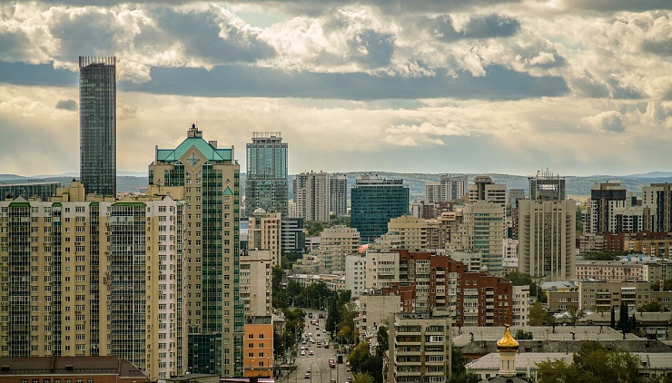 Стоимость квартир в Екатеринбурге выросла меньше, чем в других миллионниках